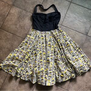 Girls From Savoy Retro Halter Top Dress